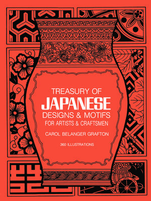 cover image of Treasury of Japanese Designs and Motifs for Artists and Craftsmen